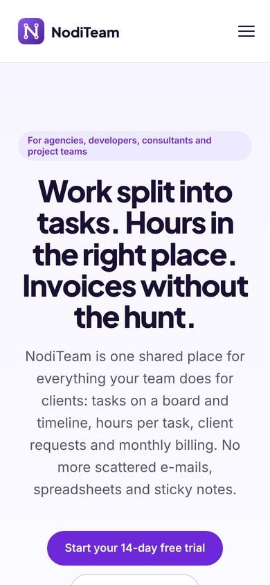 noditeam.com on a phone